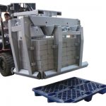 Clamp Bloc Concrit Ymlyniad Fforch godi Dosbarth 3